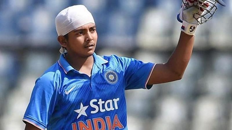 Prithvi Shaw
